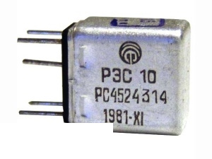 Реле РЭС10 год: до 82 Паспорт: 312-315